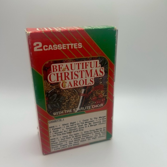 Vintage, 2 cassettes with original box, Christmas carols with the starlite choir - Picture 2 of 6